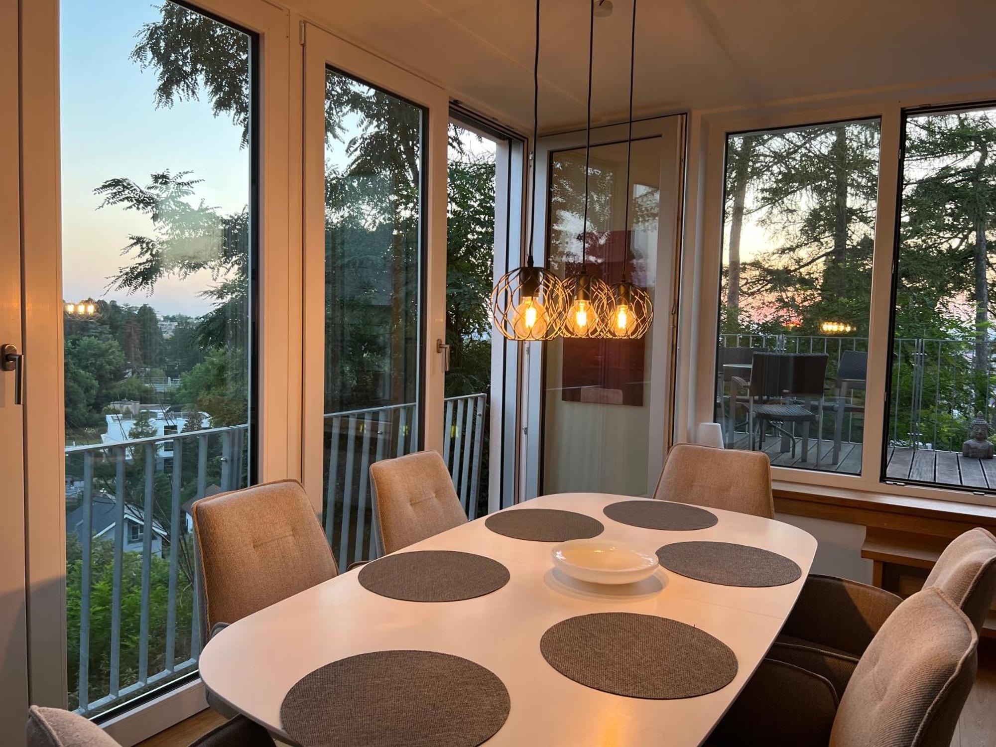 Luxuswohnung In Villa Mit Fantastischem Blick Karlsruhe Exterior foto